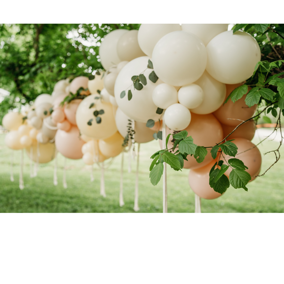 Boho Blush Balloon Garland