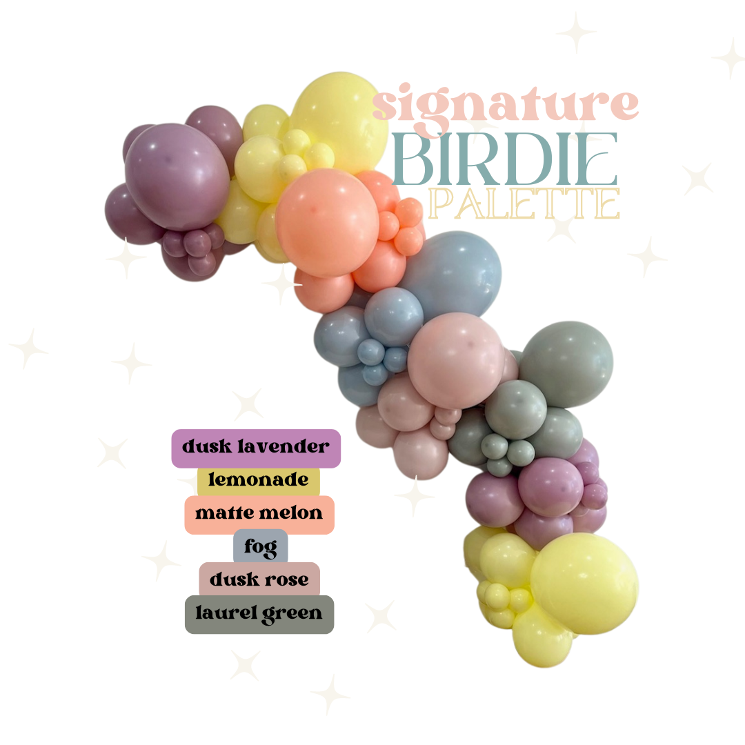 Signature Birdie Balloon Garland