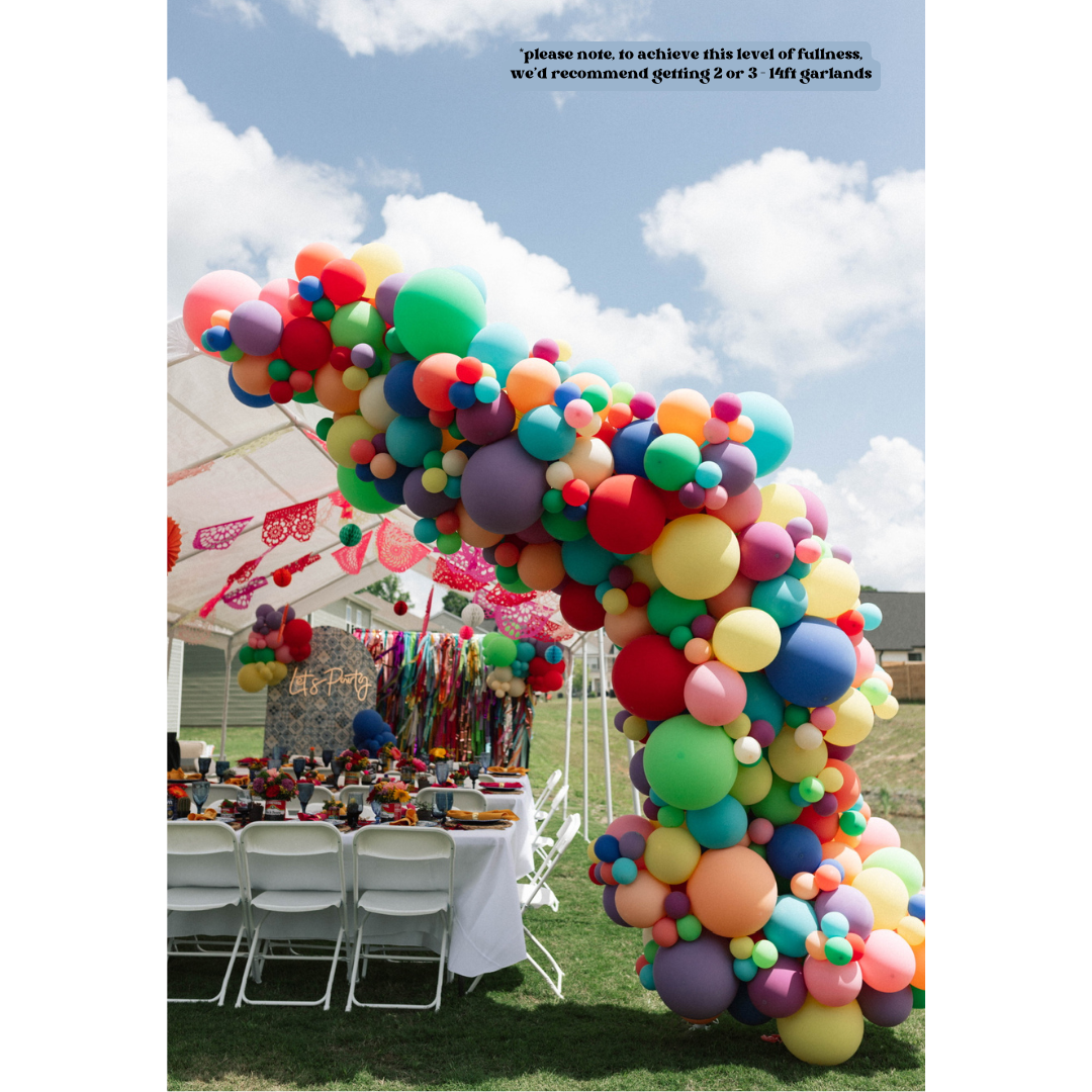 Fiesta Balloon Garland