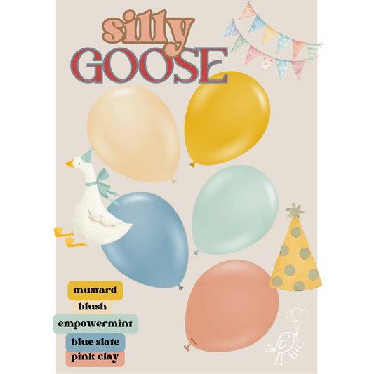 Silly Goose Balloon Garland